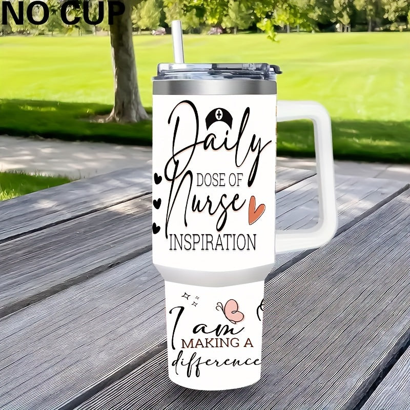Nurse Themed UV DTF Wraps Decals for 40oz Tumblers Cups Bottles and Crafts