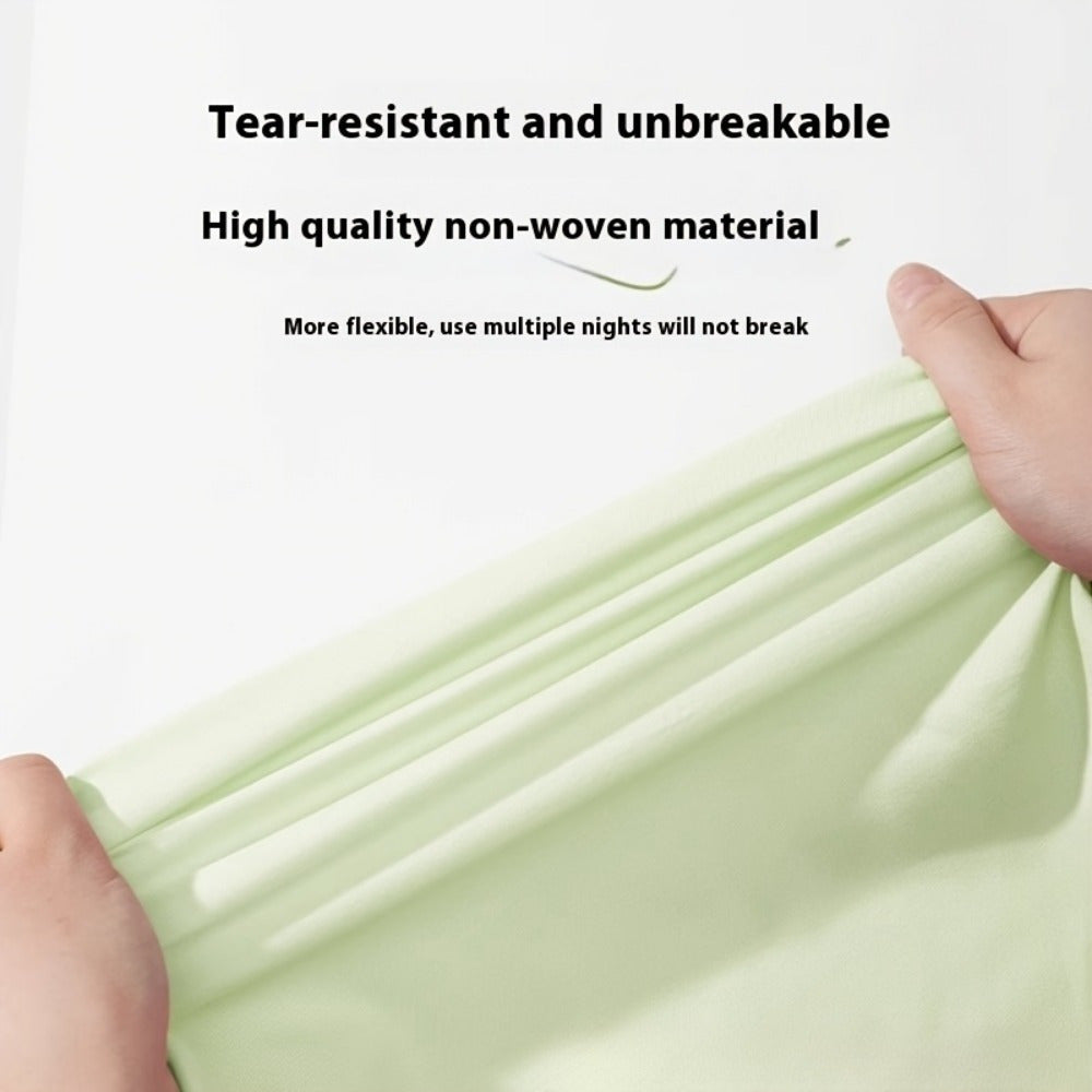 Disposable Travel Pillowcases Non-Woven Fabric Solid Colors for Hotels and Camping