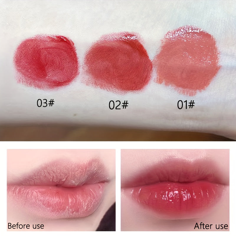 Women's Berry Shade Lip Gloss 3 Pack Hydrating Long Lasting Twist-Up