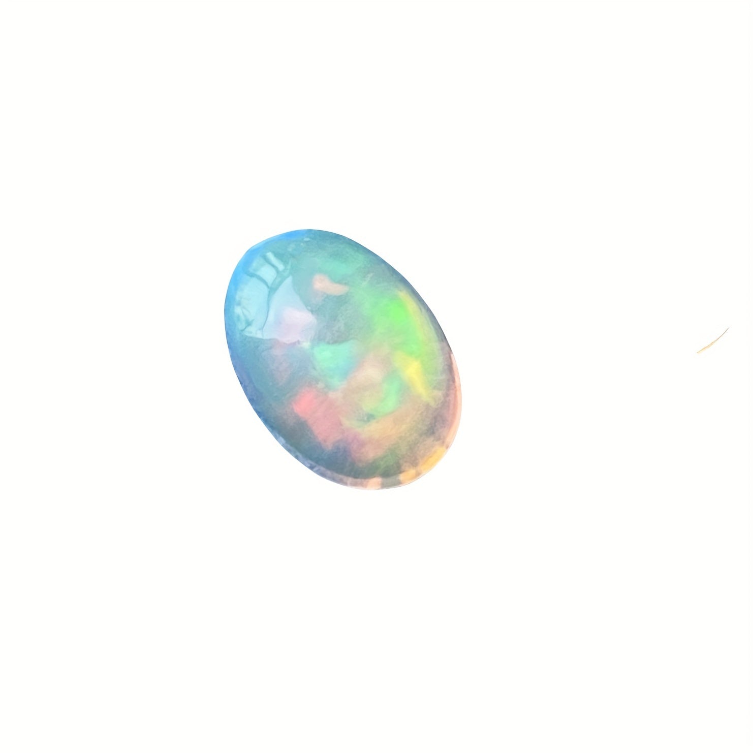 Ethiopian Opal Cabochon Grade A in White and Black for Jewelry Making