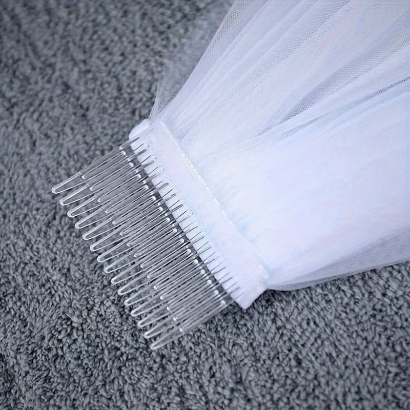 Set of Baroque Style Wedding Accessories with Rhinestone Crown, Shoulder Strap, Belt, Veil, and Jewelry