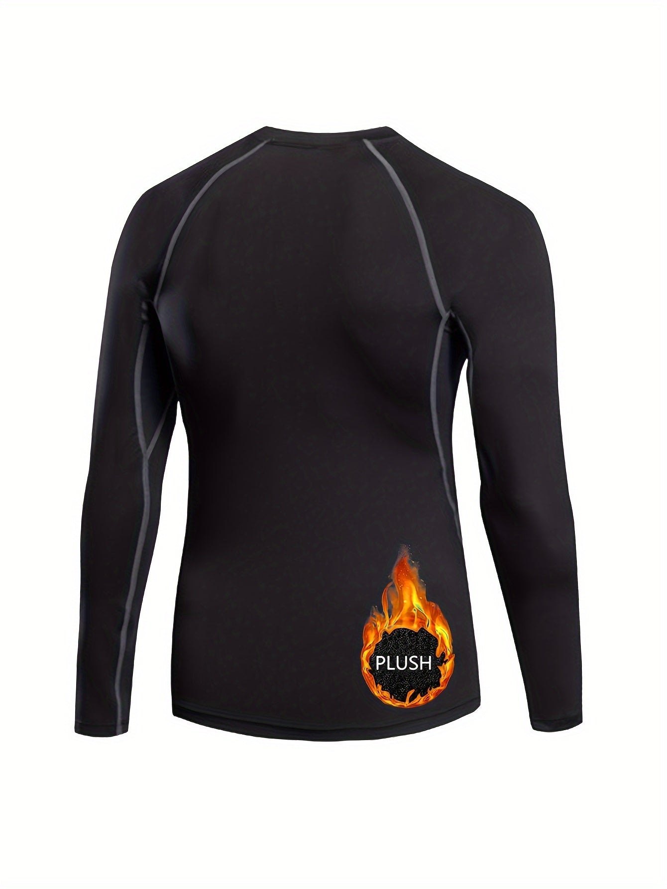 Conjunto de ropa interior térmica para hombre de 2 piezas, camiseta de compresión de secado rápido y pantalones base transpirables para correr al aire libre en invierno