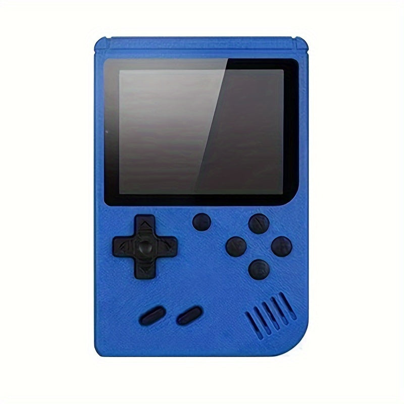 400 ta klassik o'yin bilan portativ retro arcade o'yin konsoli, 7.62 sm rangli ekran, qayta zaryadlanadigan, uzoq muddatli batareya, 2 o'yinchi qo'llab-quvvatlash, partiyalar va sayohatlar uchun ideal.