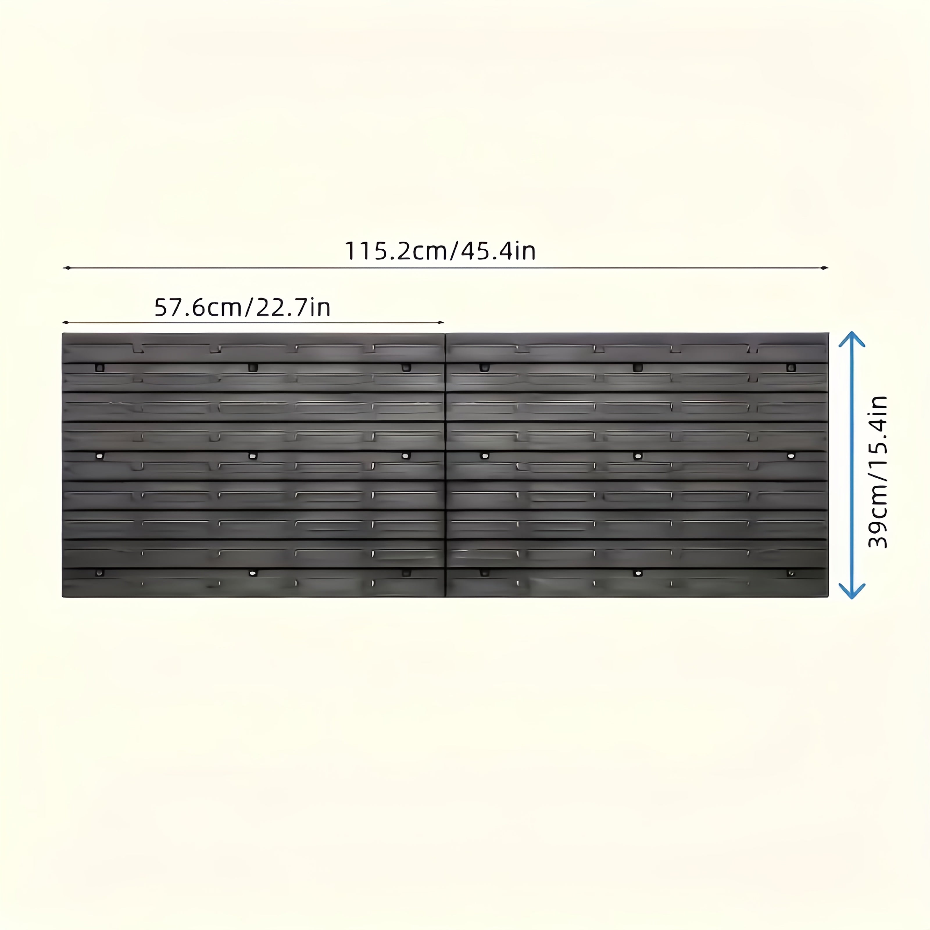 49-элементный настенный органайзер для хранения инструментов с винтами и фурнитурой