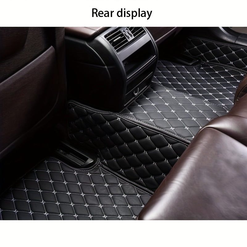 Universal Car Floor Mats for Tesla Model 3 2019-2023 All-Season Easy to Clean
