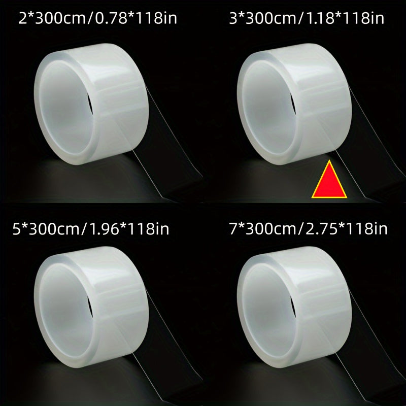 Clear Self-Adhesive Caulk Strip 3 Meters Waterproof Plastic for Kitchen Bathroom Toilet Sealing