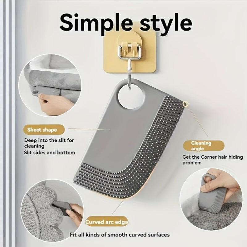 Silicone Pet Hair Brush for Cats and Dogs Cleaning Carpets Sofas Clothing