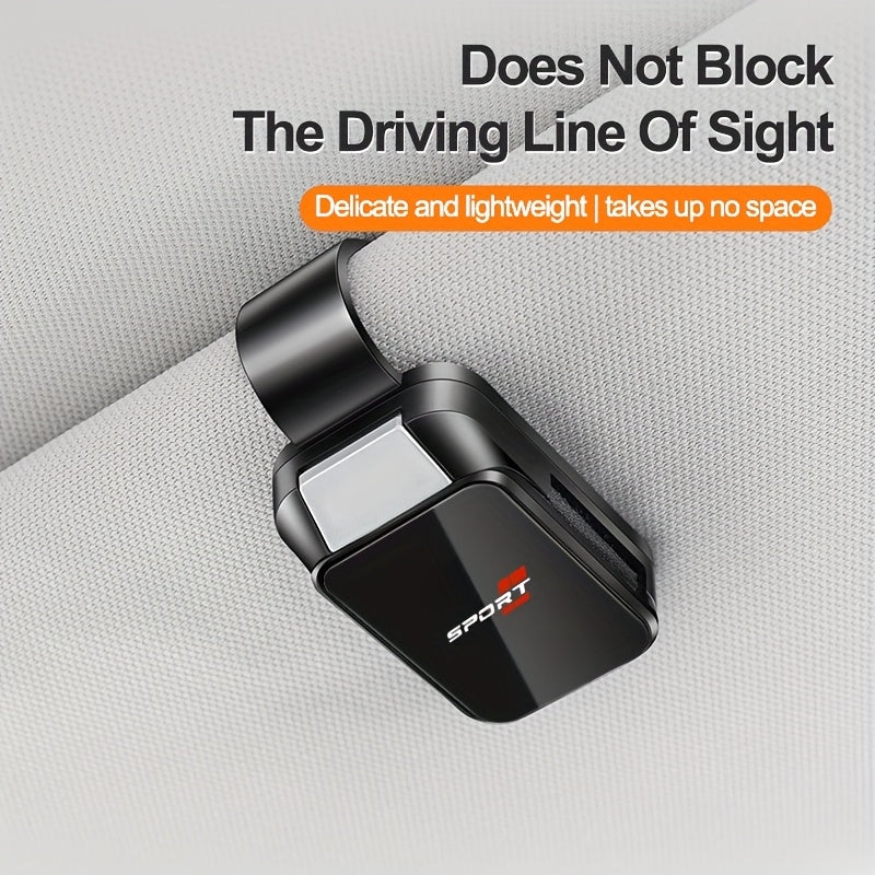 Sports Car Glasses Clips Sun Visor Storage Waterproof Scratch-Resistant