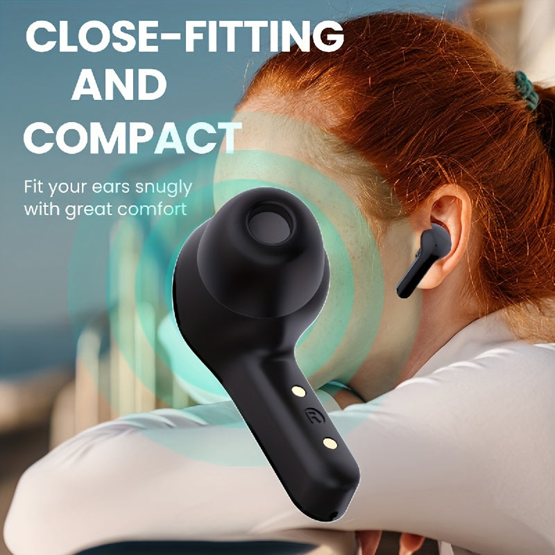 Новые прозрачные TWS беспроводные наушники с сенсорным управлением, LED-дисплеем и 8D Dolby Audio для всех смартфонов. Идеально подходят для игр, музыки, спорта и бизнеса.