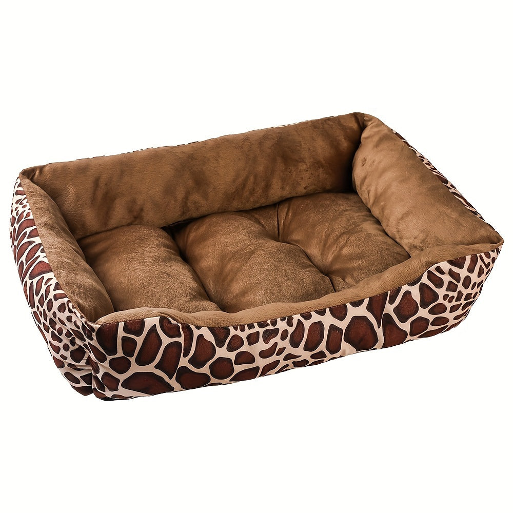 Large and Medium Dog Pet Bed Sofa Soft Cushion for Naps and Rest