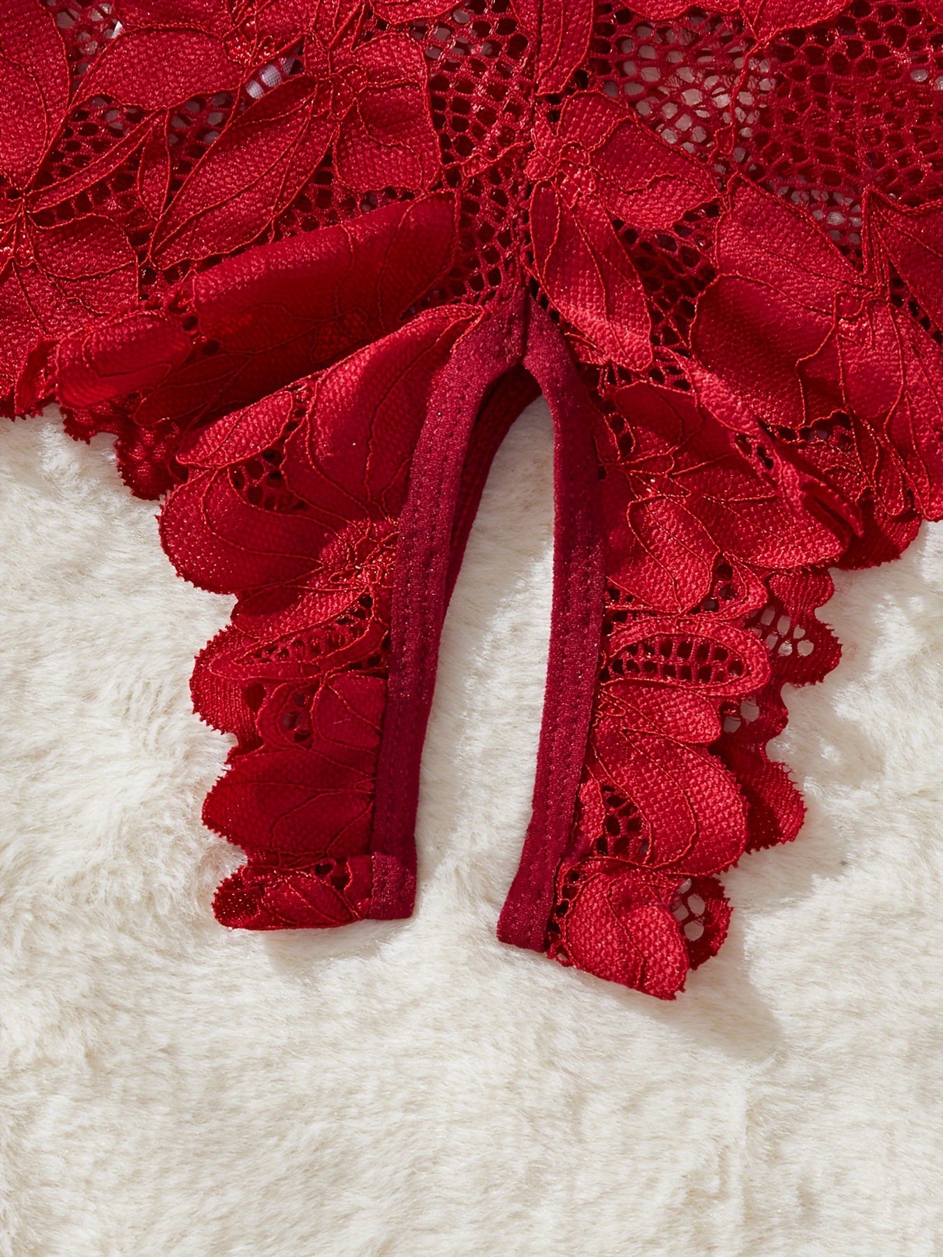 Кружевные трусики для женщин с дизайном кленового листа, сексуальное нижнее белье