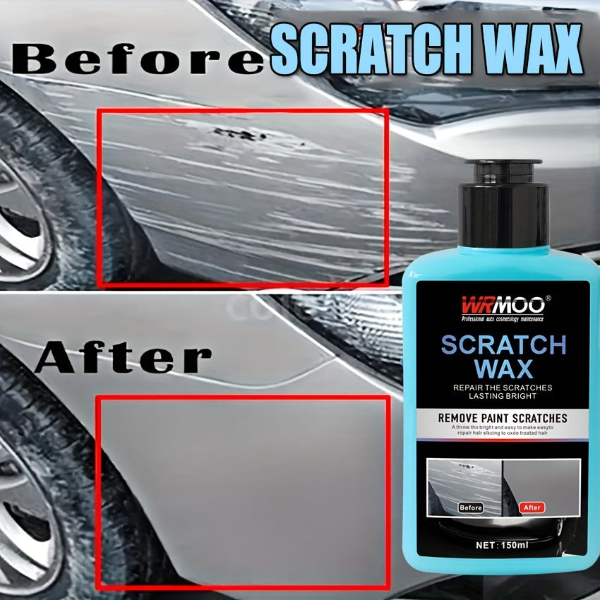 Car Scratch Wax Paste 150ml Long-Lasting Shine Gloss Enhancer Repair for All Paint Colors