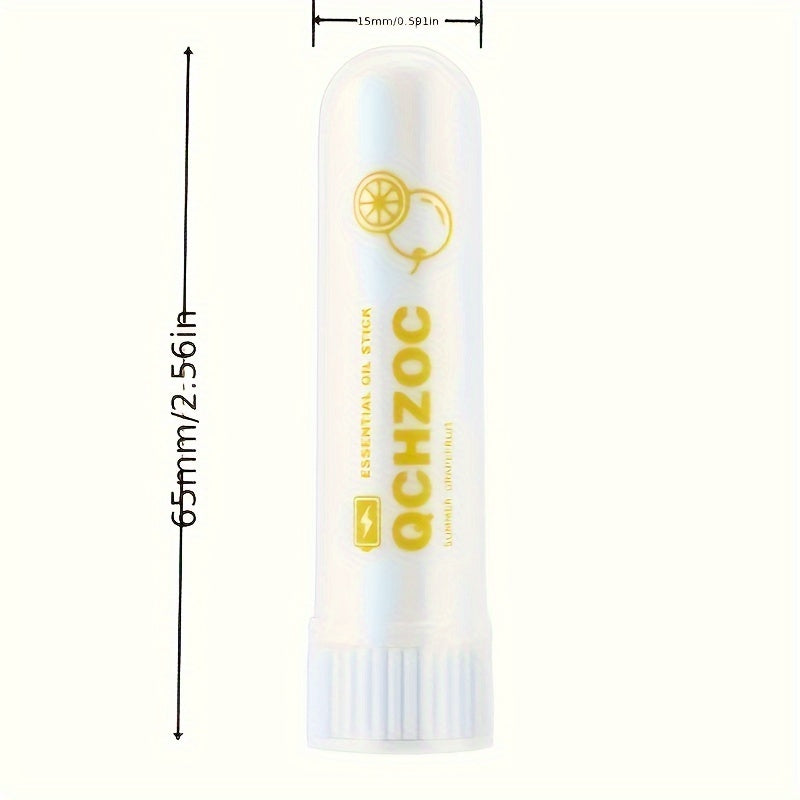 Set of 3 Aromatherapy Inhalers for Brain Refresh and Nasal Relief