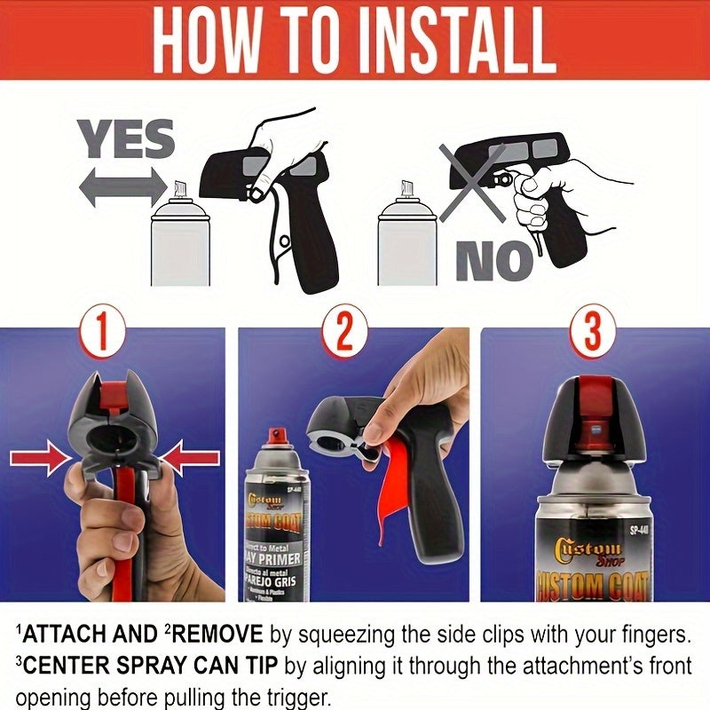 Handheld Spray Gun for Car Painting Adjustable Settings Durable Plastic