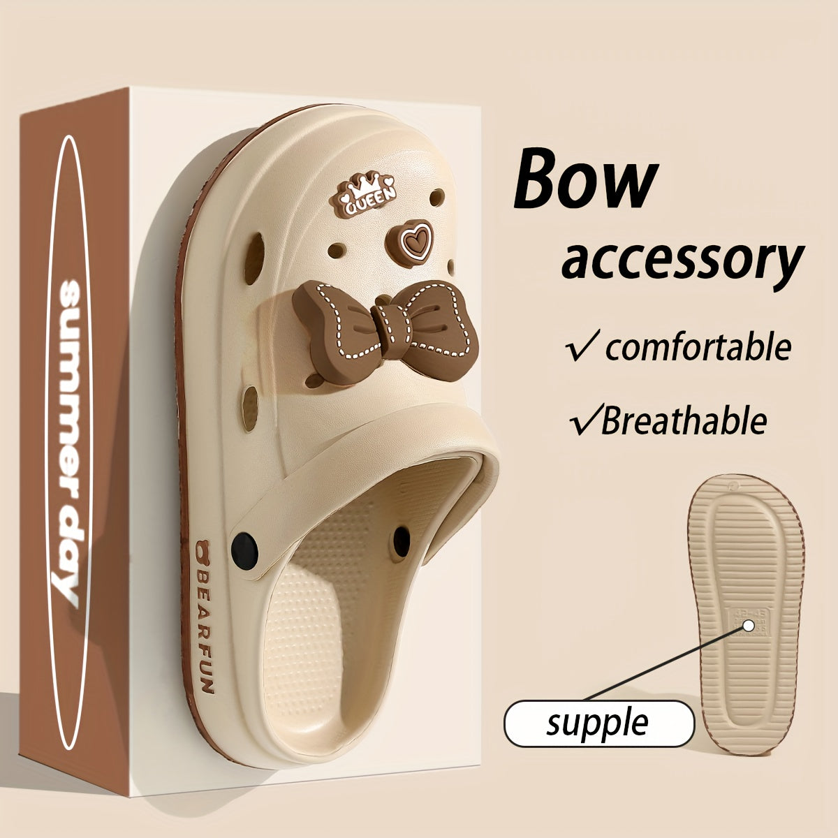 Women’s Slip-On Loafers Non-Slip EVA Lightweight Casual Shoes