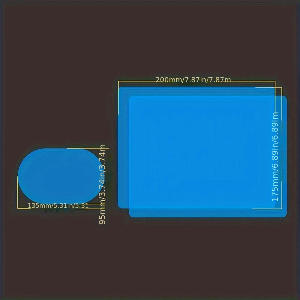 Avtomobil orqa ko'rinish oynasi filmlari 4 dona, suv o'tkazmaydigan, qarshilik ko'rsatadigan, toza PET aksessuarlar