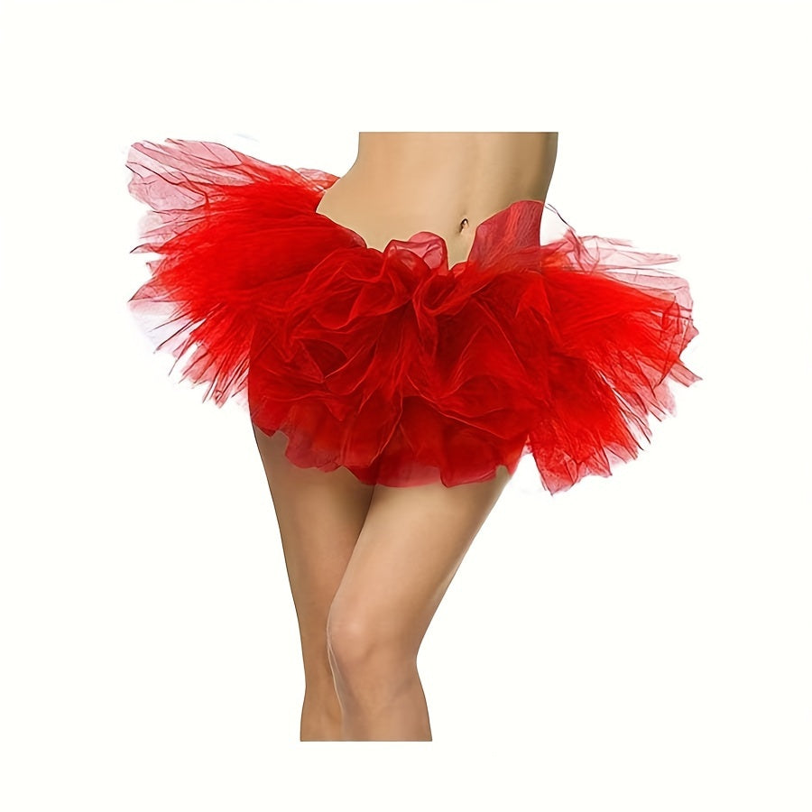 Girls Tutu Skirt 5-Layer Ballet Dance Skirt for Parties and Performances