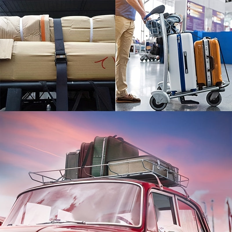 correas de tensión cortas con cierre de pinza, correas de amarre para portabicicletas