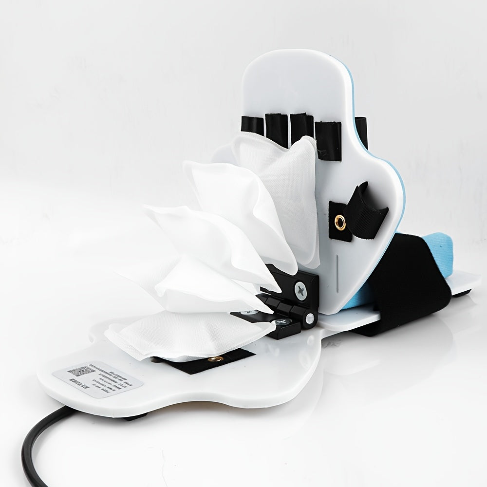 Moslashuvchan qo‘l bilak tayyorlash uchun reabilitatsiya uchun havo to‘p qo‘lda barmoq egilishi qurilmasi