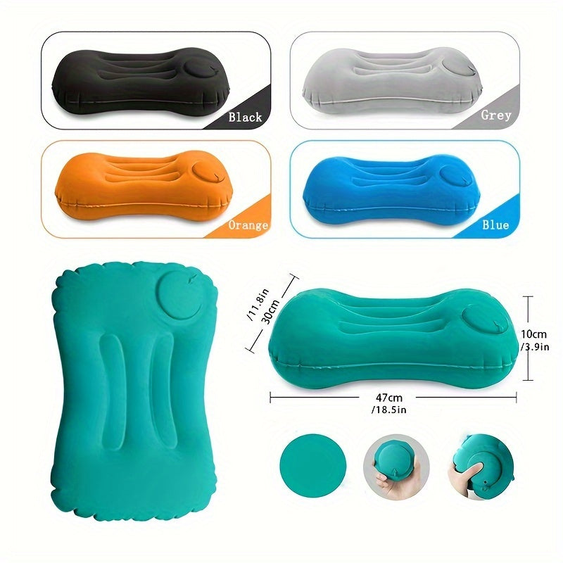 Inflatable Travel Pillow for Home Camping and Work Easy to Carry and Fold