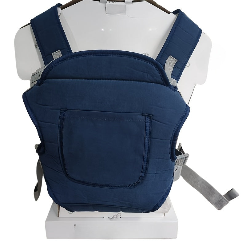 Infant and Toddler Baby Carrier with Front and Back Carry Polyester Adjustable Buckle Multiple Colors