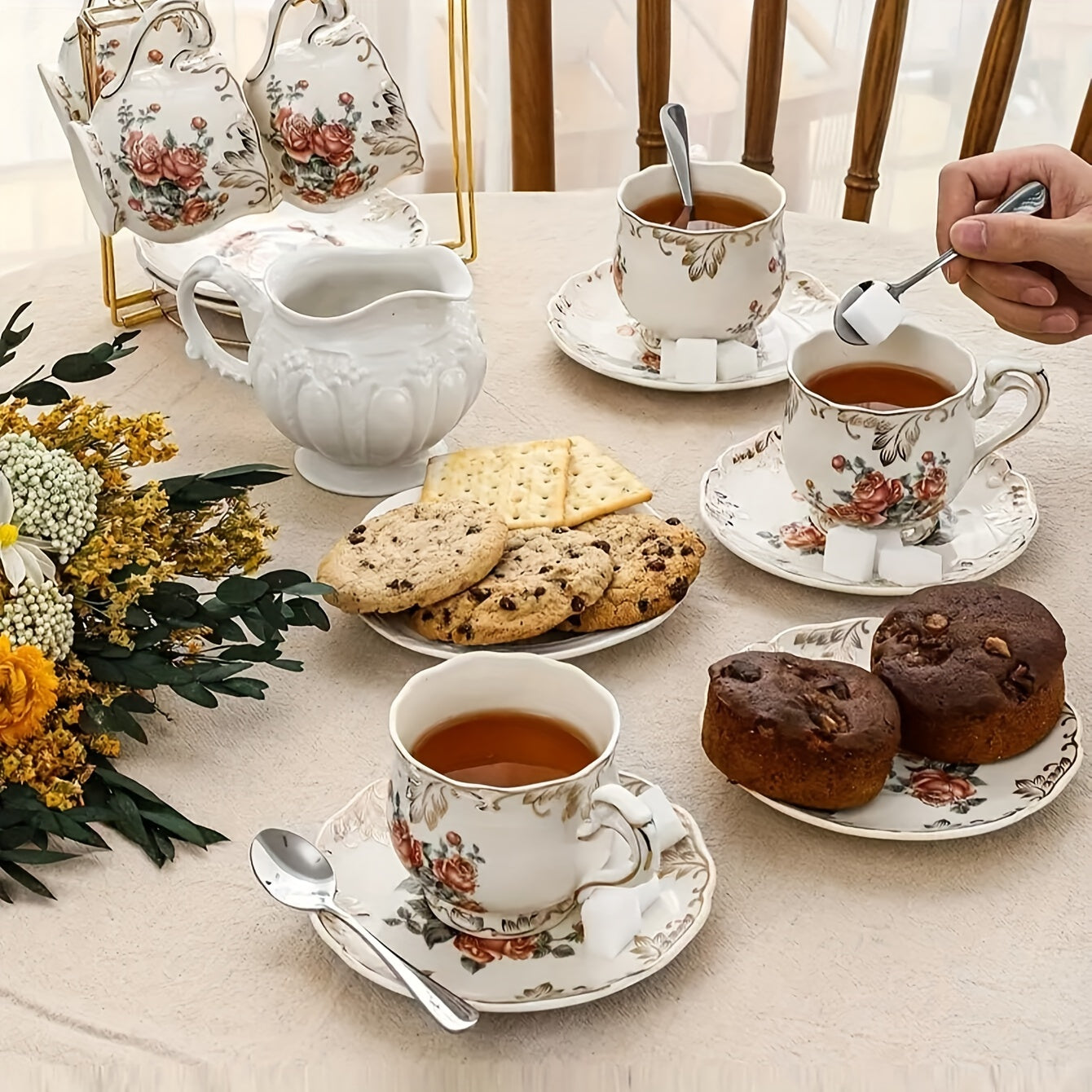 Set of 8 Stainless Steel Mini Coffee Spoons for Tea Desserts and Dining