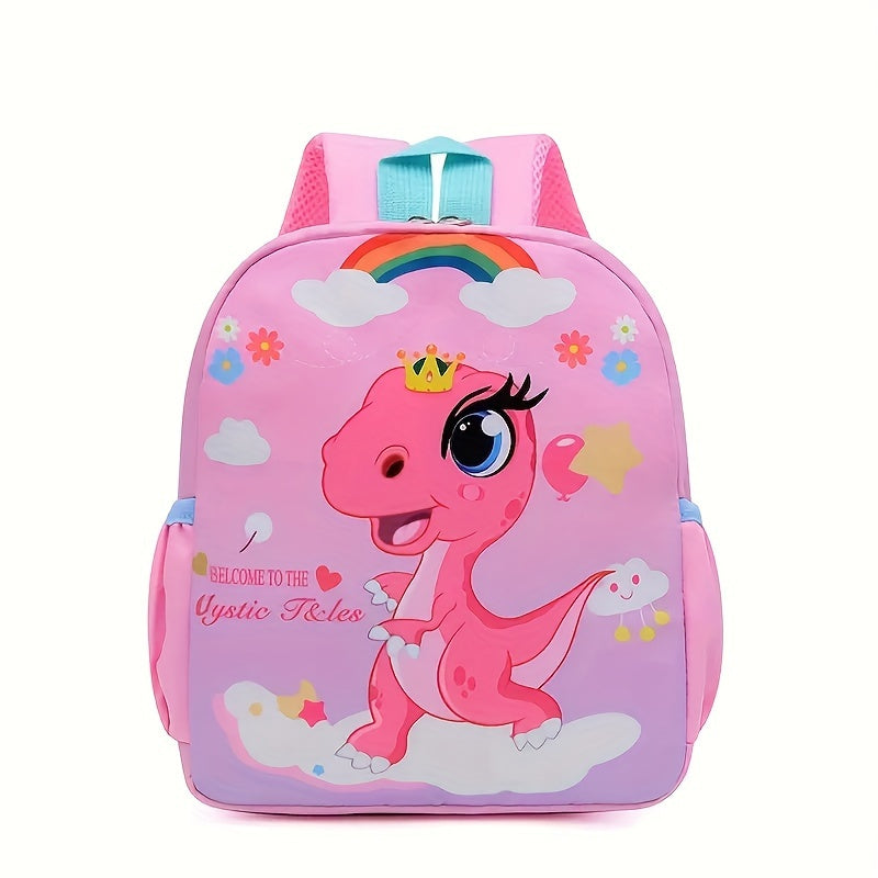Kids Animal Cartoon Backpack for Boys and Girls Ultra Light Load-Reducing Nylon