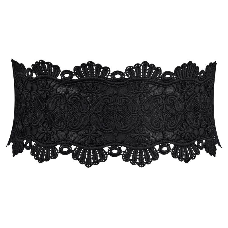 Женский эластичный пояс из кружева для юбок и рубашек с регулируемой пряжкой