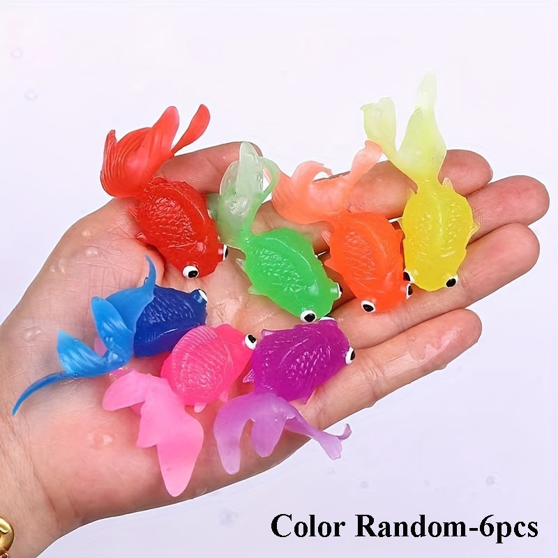 6 штук ярких пластиковых интерактивных игрушек для кошек для игр и упражнений