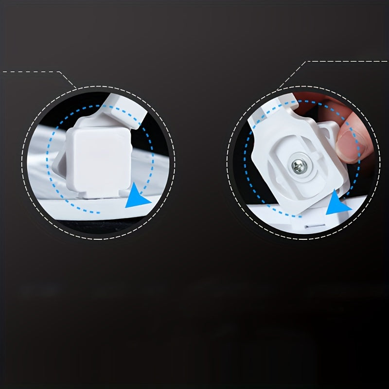 Adjustable Air Conditioner Deflector Plastic Windshield for Household Airflow Control