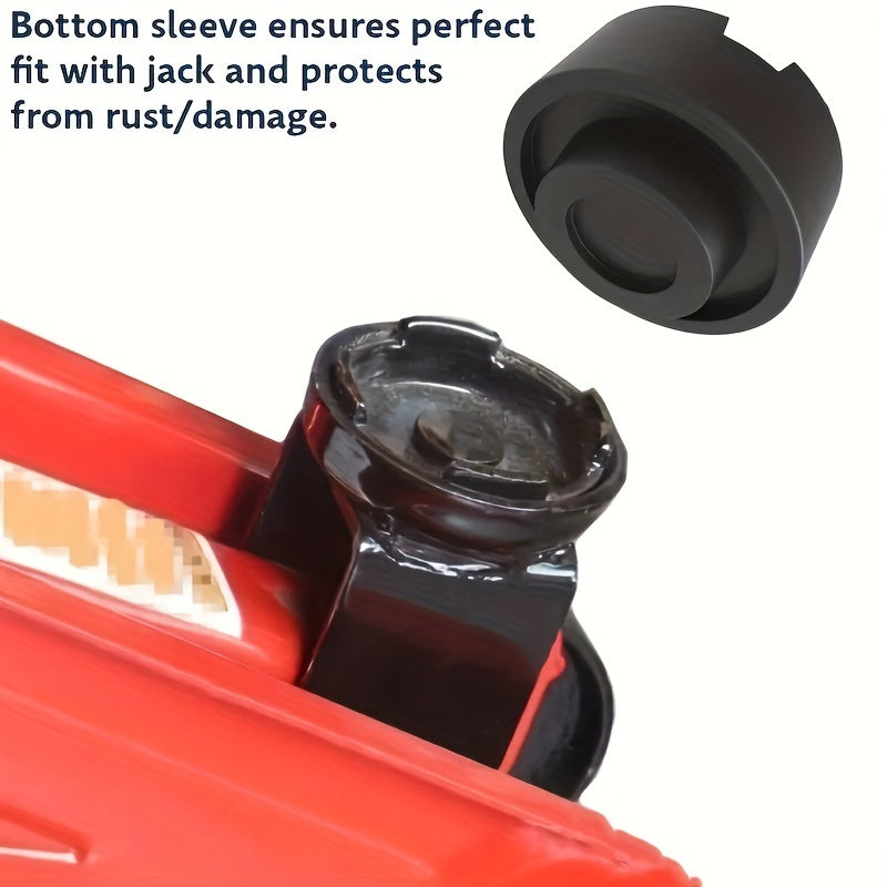 Universal Car Floor Slotted Rubber Jack Pad Frame Protector Adapter