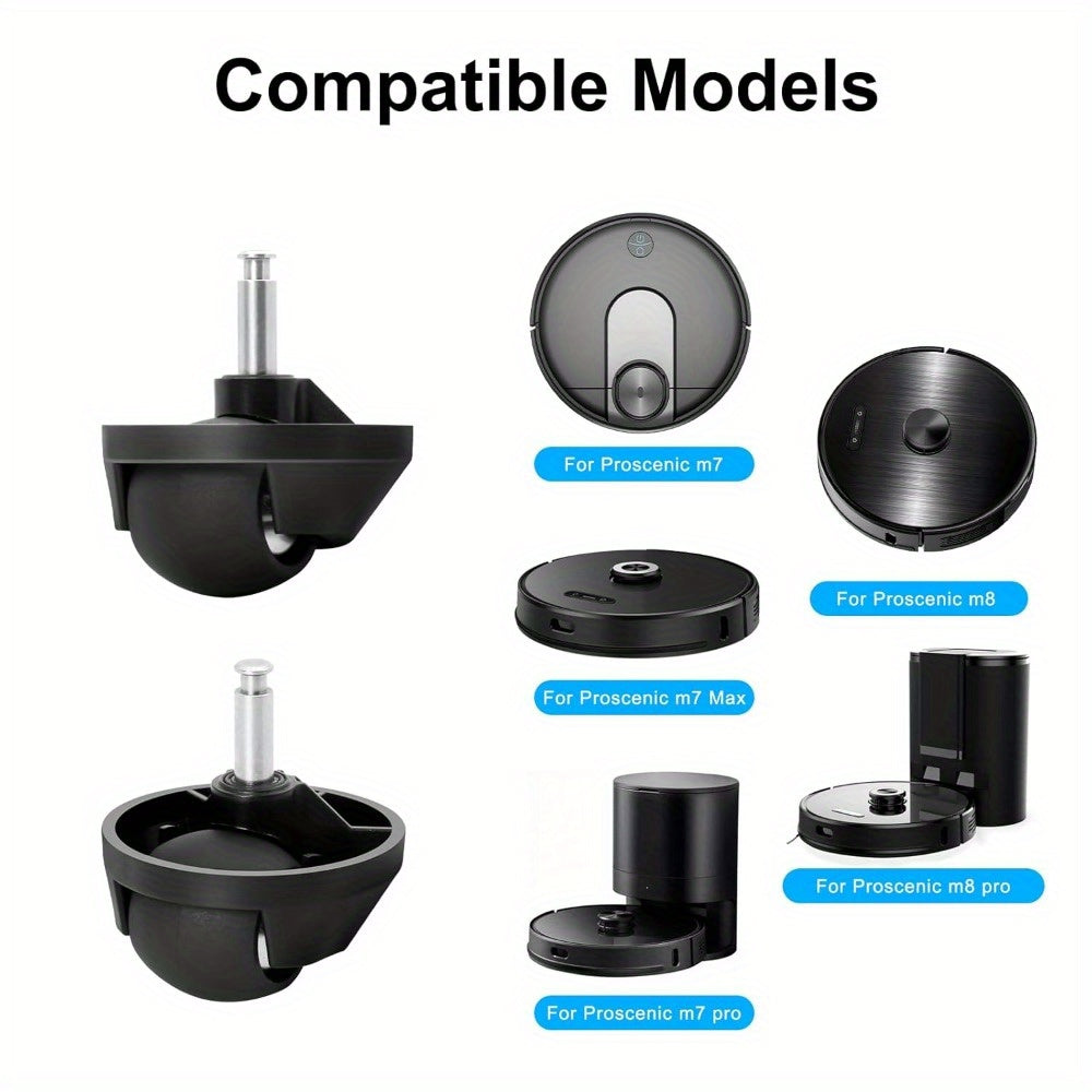 Rueda de soporte para accesorio de aspiradora robot para la serie M7 con movimiento omnidireccional