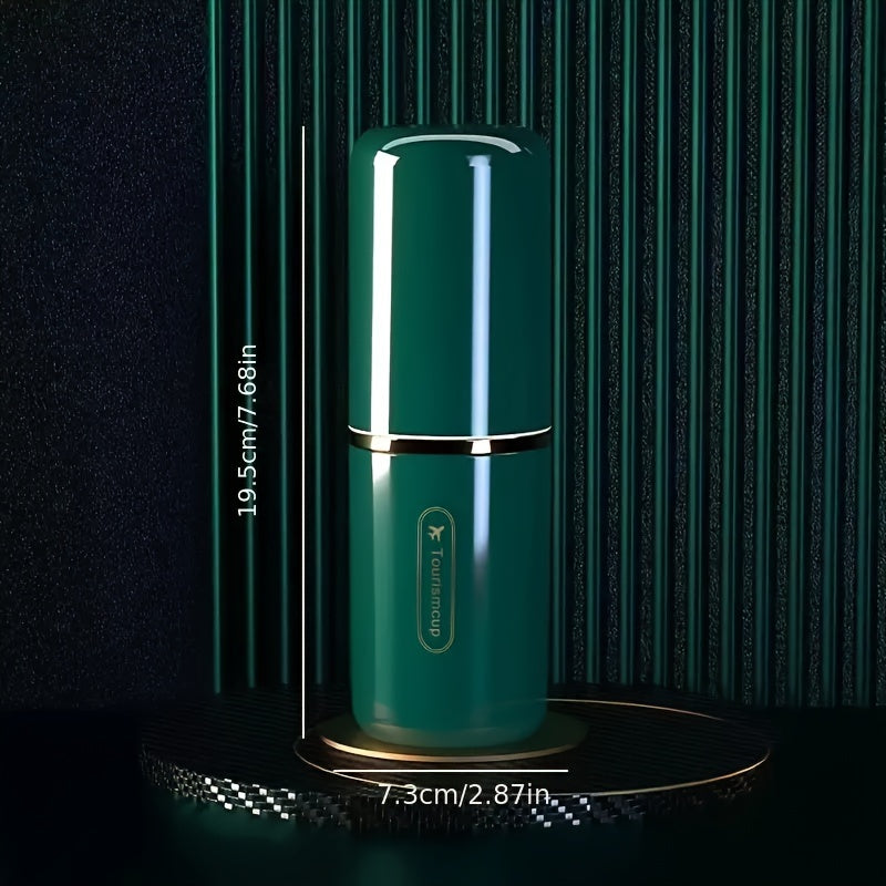 Portable Toothbrush Cup and Holder for Travel and Home Unscented