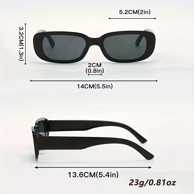 Набор из 4 овальных оправ для очков для мужчин и женщин, стильные очки для чтения