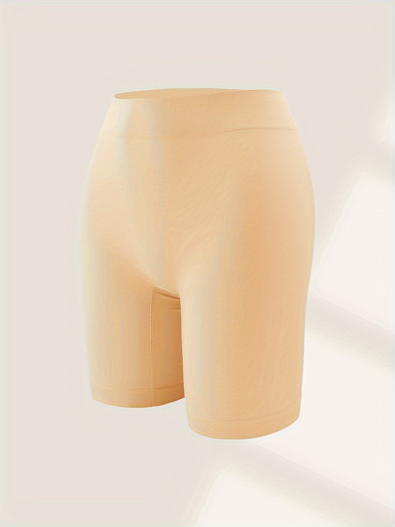 Шорты для женщин с высокой талией, моделирующие, из нейлона и спандекса, для похудения и подъема ягодиц, черные