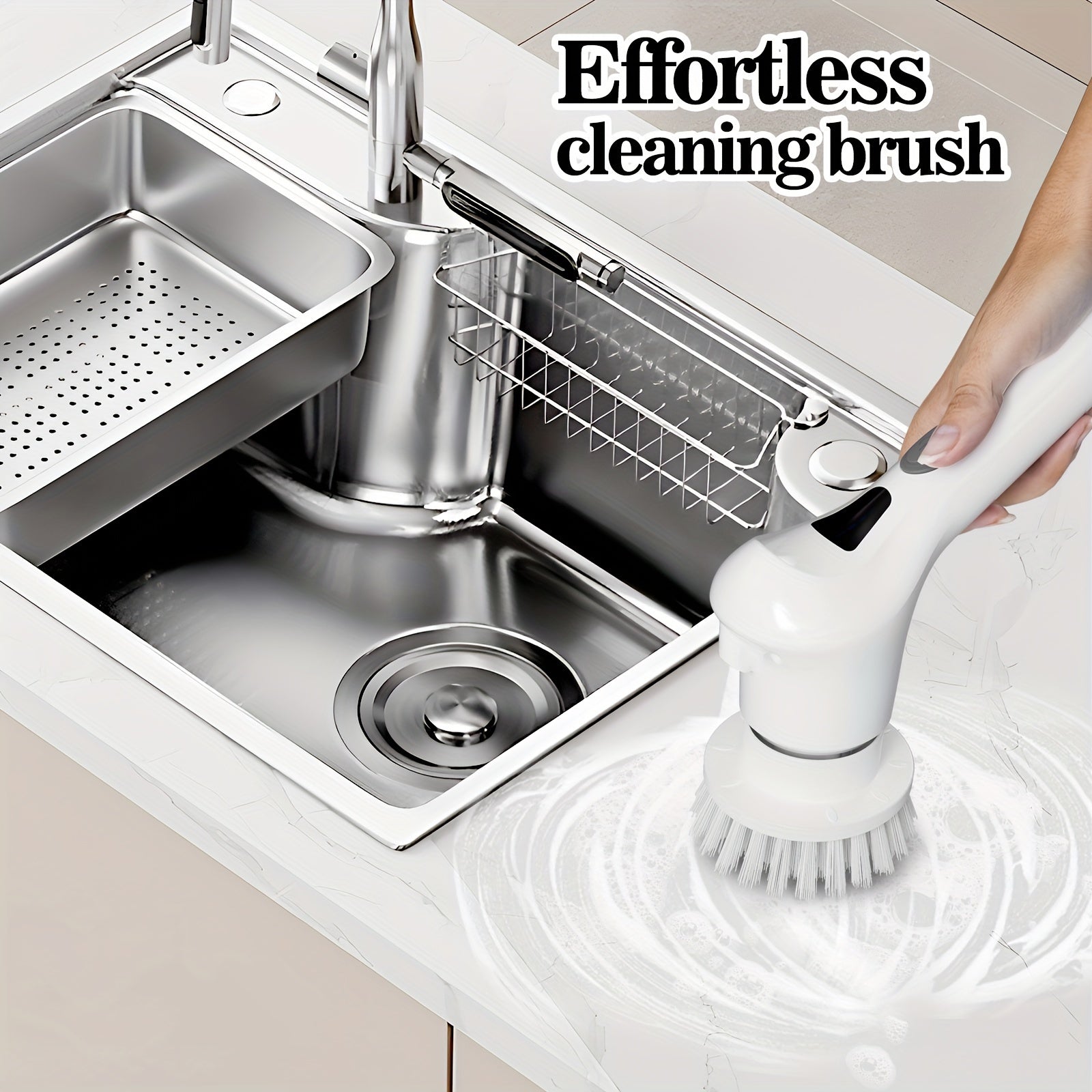 Sozlanadigan uzaytirish va 9 ta boshli Elektr rotatsiyali tozalash choʻpqi