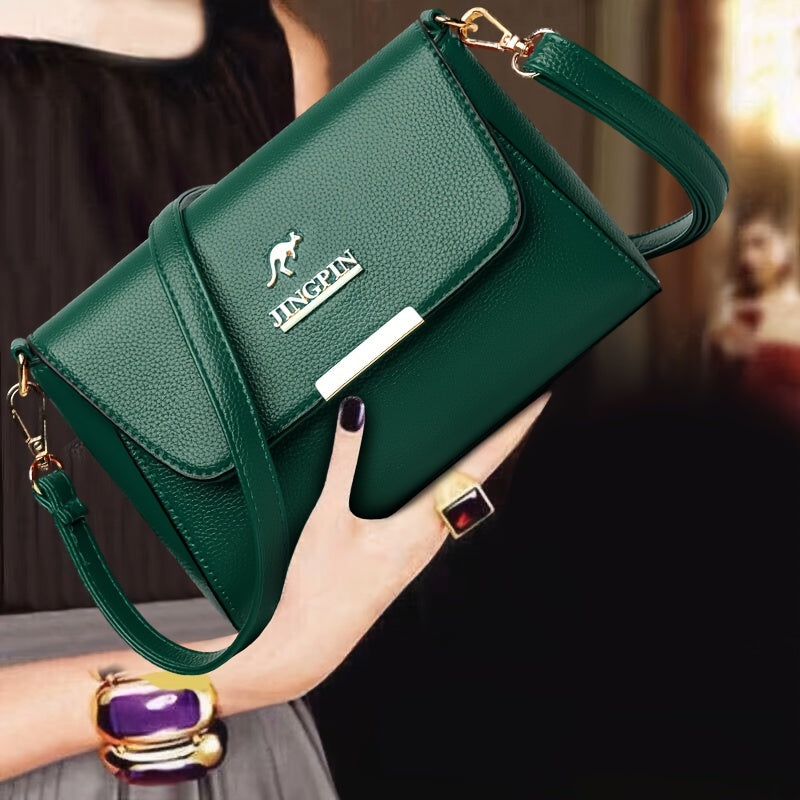 Ayollar uchun zamonaviy to'plam sumkasi, sozlanadigan va olib tashlanadigan kamar bilan, yengil, suv o'tkazmaydigan, kundalik foydalanish uchun mos. Mustahkam rangli dizayn, polyester astar, magnit yopish.