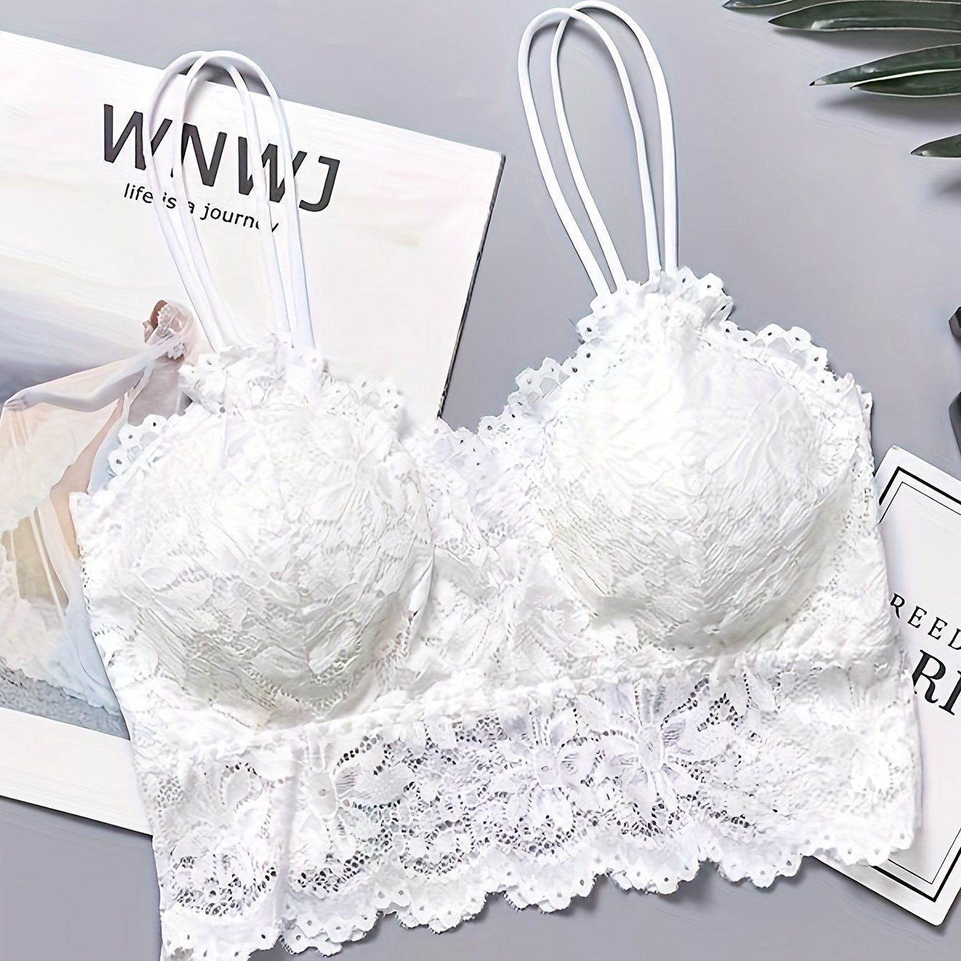 Wireless Lace Bra for Women Comfortable Everyday Underwear