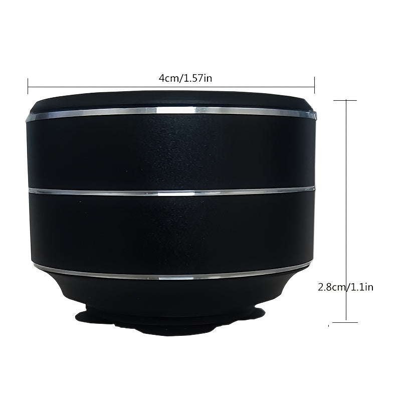 Wireless Bluetooth Speaker with Bass Boost and USB Rechargeable Battery