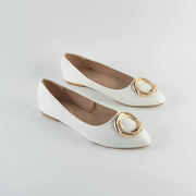 Women's Flats Rhinestone Decor Ballet Shoes Pointed Toe