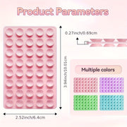 Soporte para teléfono con ventosa de silicona de doble cara para iPhone y Android