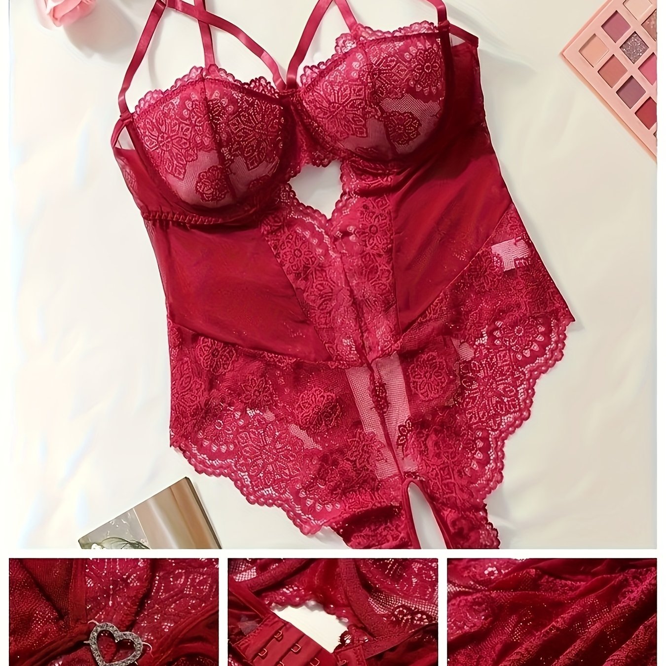 ayollar uchun sexy korsetti to'plami ochiq orqa qirqilgan chekka plus o'lcham