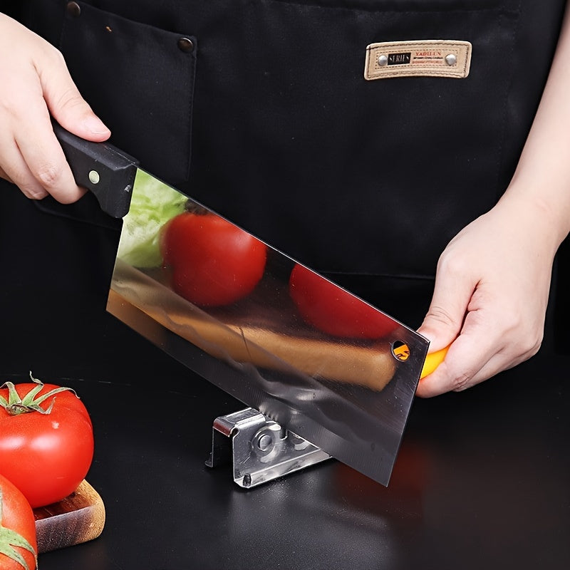 Kuchuk uchun portativ zanglamaydigan po'latdan yasalgan pichoq silliqlash mashinasi.