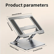 Adjustable Alloy Projector Stand with Phone and Remote Holders for Home and Outdoor Cinemas