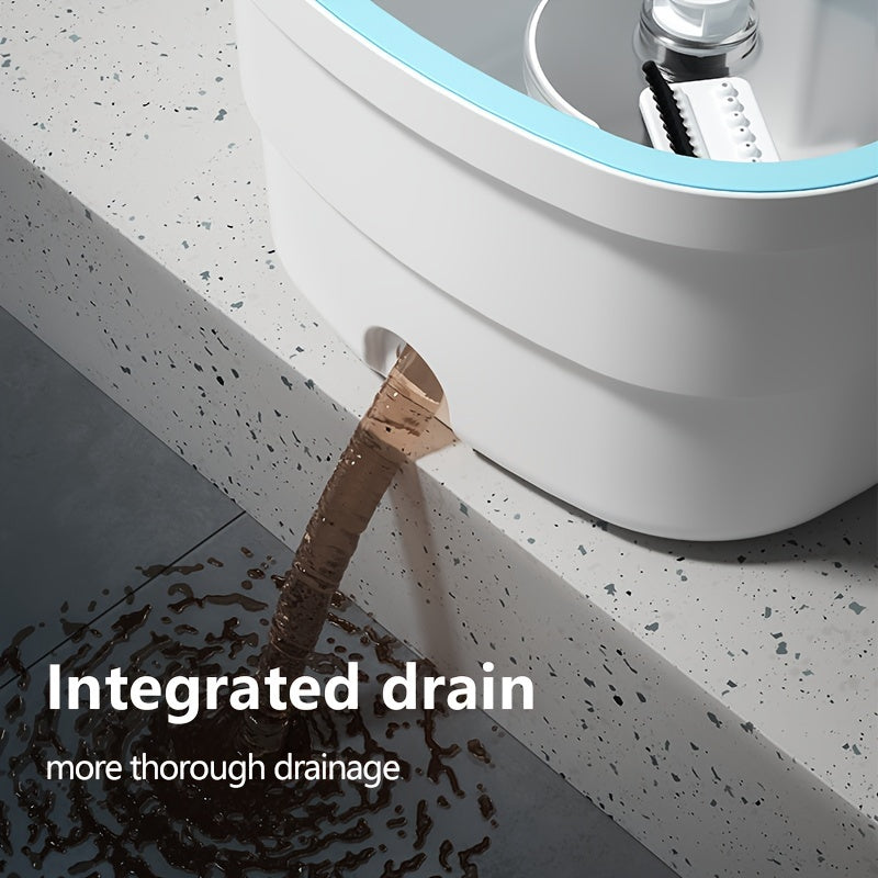 Conjunto de fregona giratoria multifuncional con cabezales de repuesto para una limpieza fácil del polvo