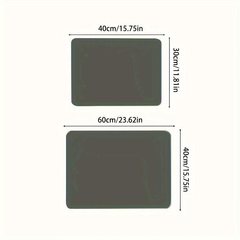 Kitchen Countertop Drying Mat Non-Slip Stain-Resistant Rubber Backing