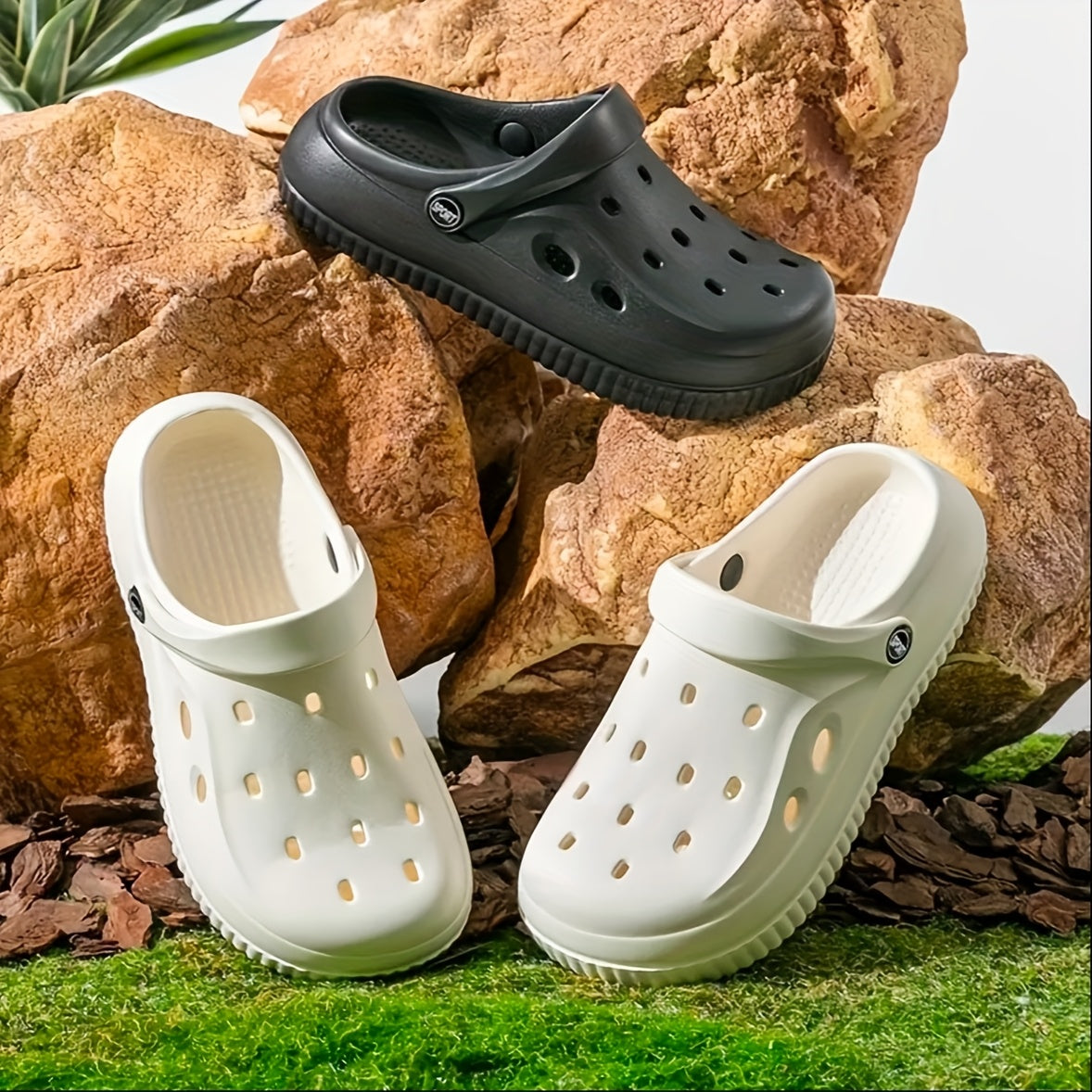 Women's Slip-On Shoes With Thick EVA Sole Lightweight Casual