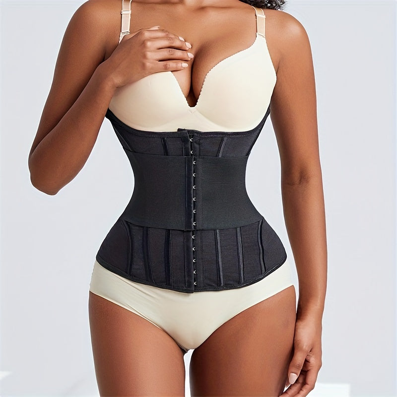 Women's Nylon Waist Trainer Belt for Tummy Control and Back Support