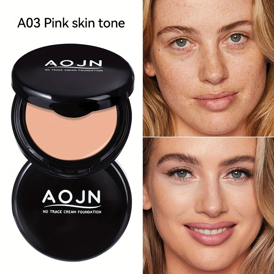 Polvo corrector de control de grasa de larga duración para todos los tonos de piel, acabado mate