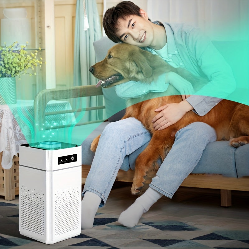 High-End Air Purifier for Smoke Odor Formaldehyde Removal with Negative Ion Disinfection